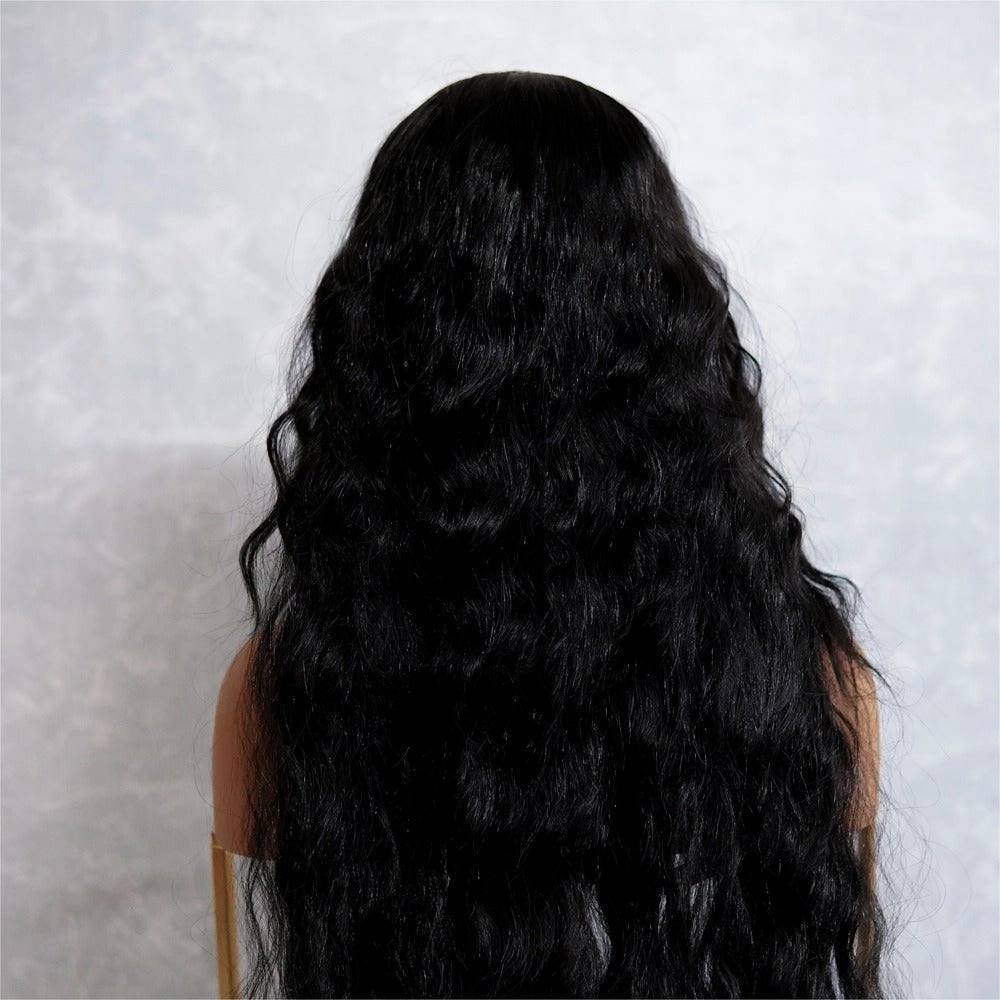 CARDI 40" Black Lace Front Wig