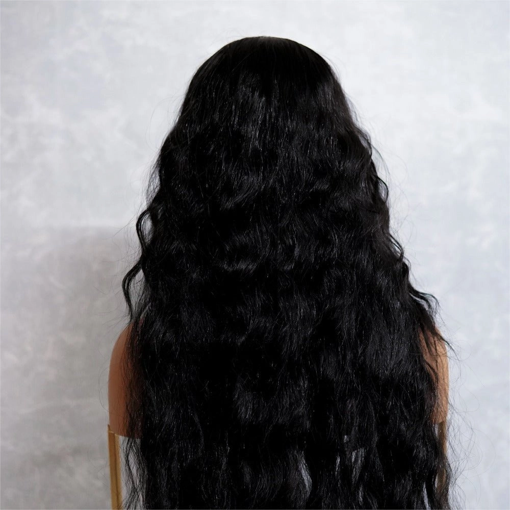 CARDI 40" Black Lace Front Wig