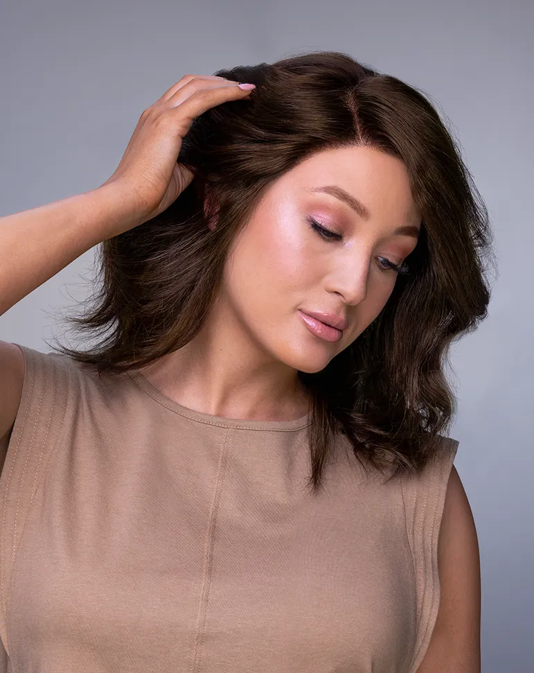 Carrie Lite HT Wig by Jon Renau | Remy Human Hair Hair | Petite Cap