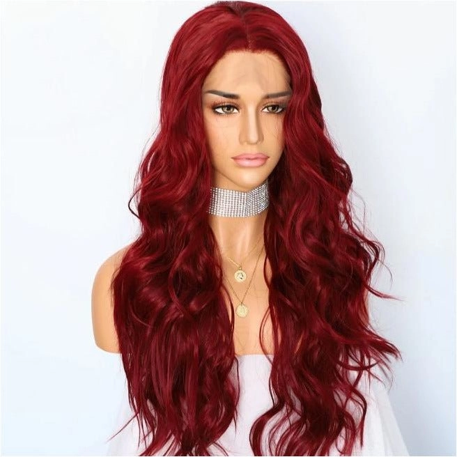 Cherry Bomb Burgundy Lace Front Wig