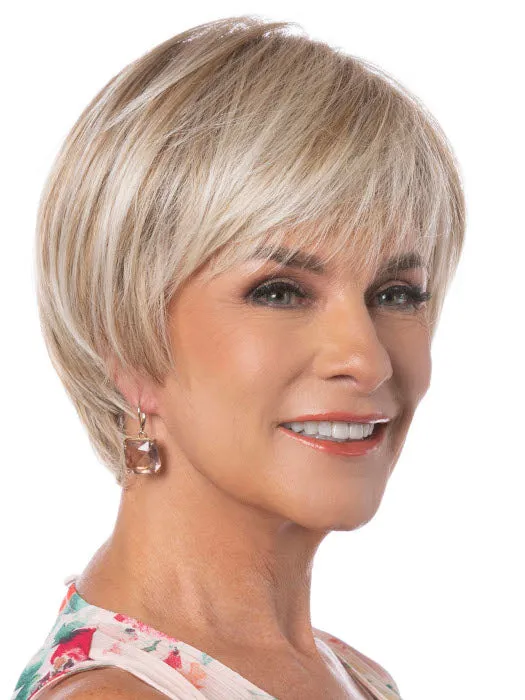 Contemporary Bob Wig by Toni Brattin | Plus Cap | Heat Friendly Synthetic