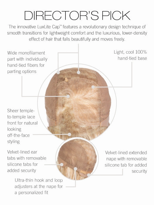Director's Pick Wig by Raquel Welch | Sheer Luxury | Heat Friendly Synthetic