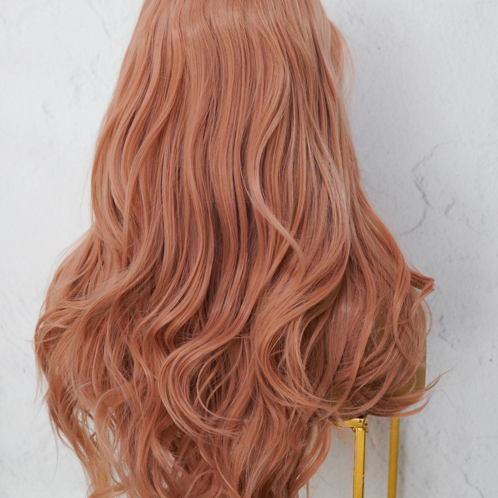 Dusty Pink Lace Front Wig