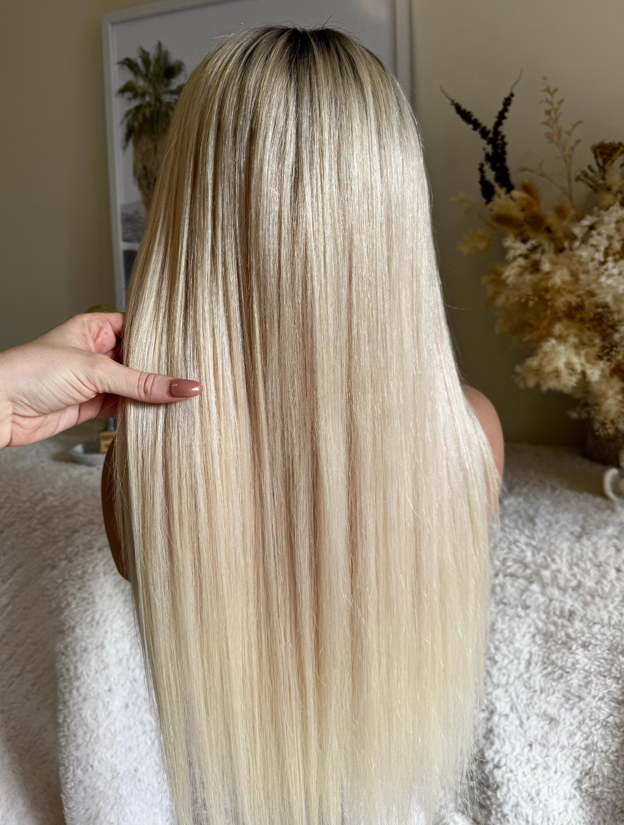 ELLA MAE Human Hair Lace Front Wig ** READY TO SHIP **