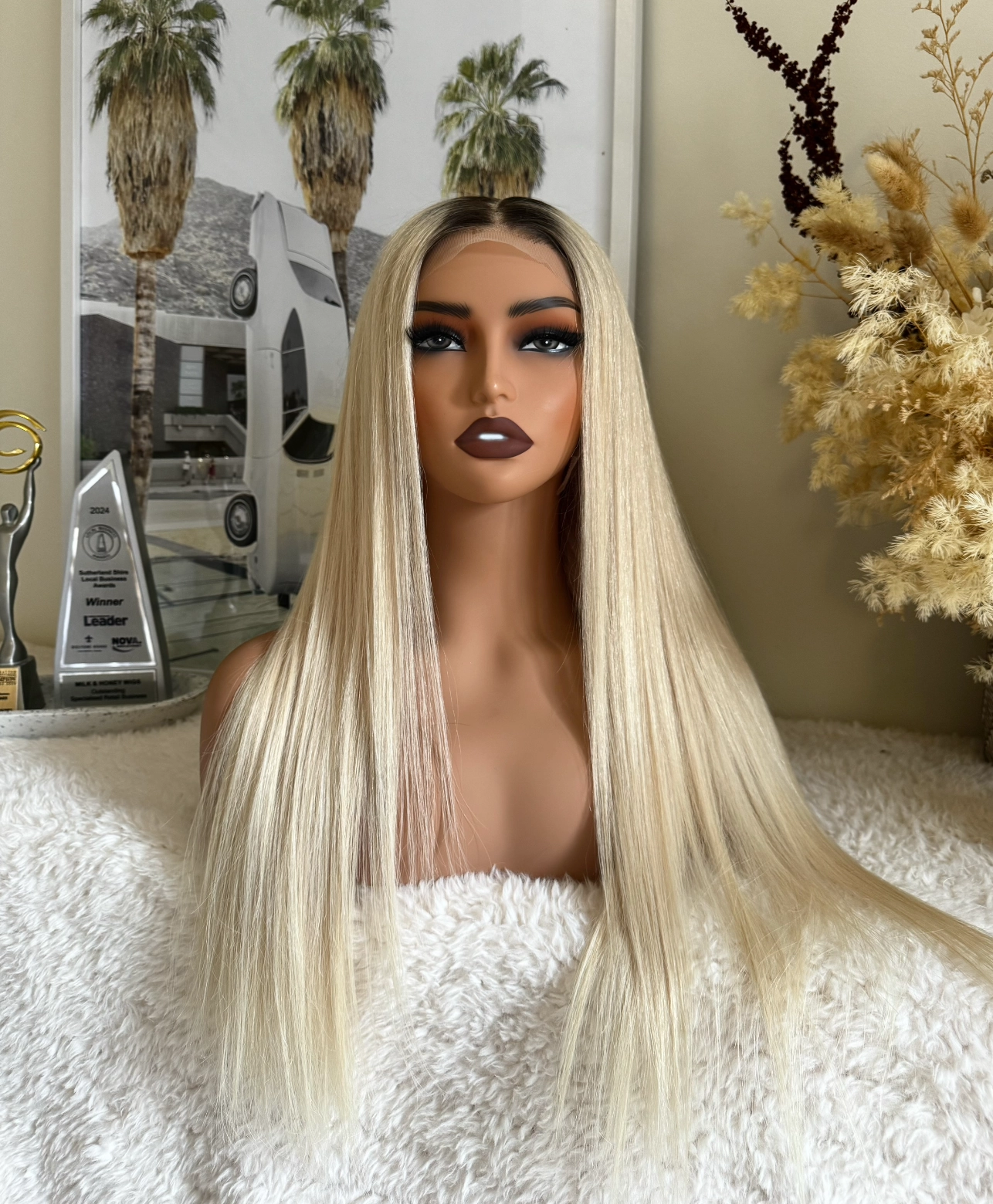 ELLA MAE Human Hair Lace Front Wig ** READY TO SHIP **