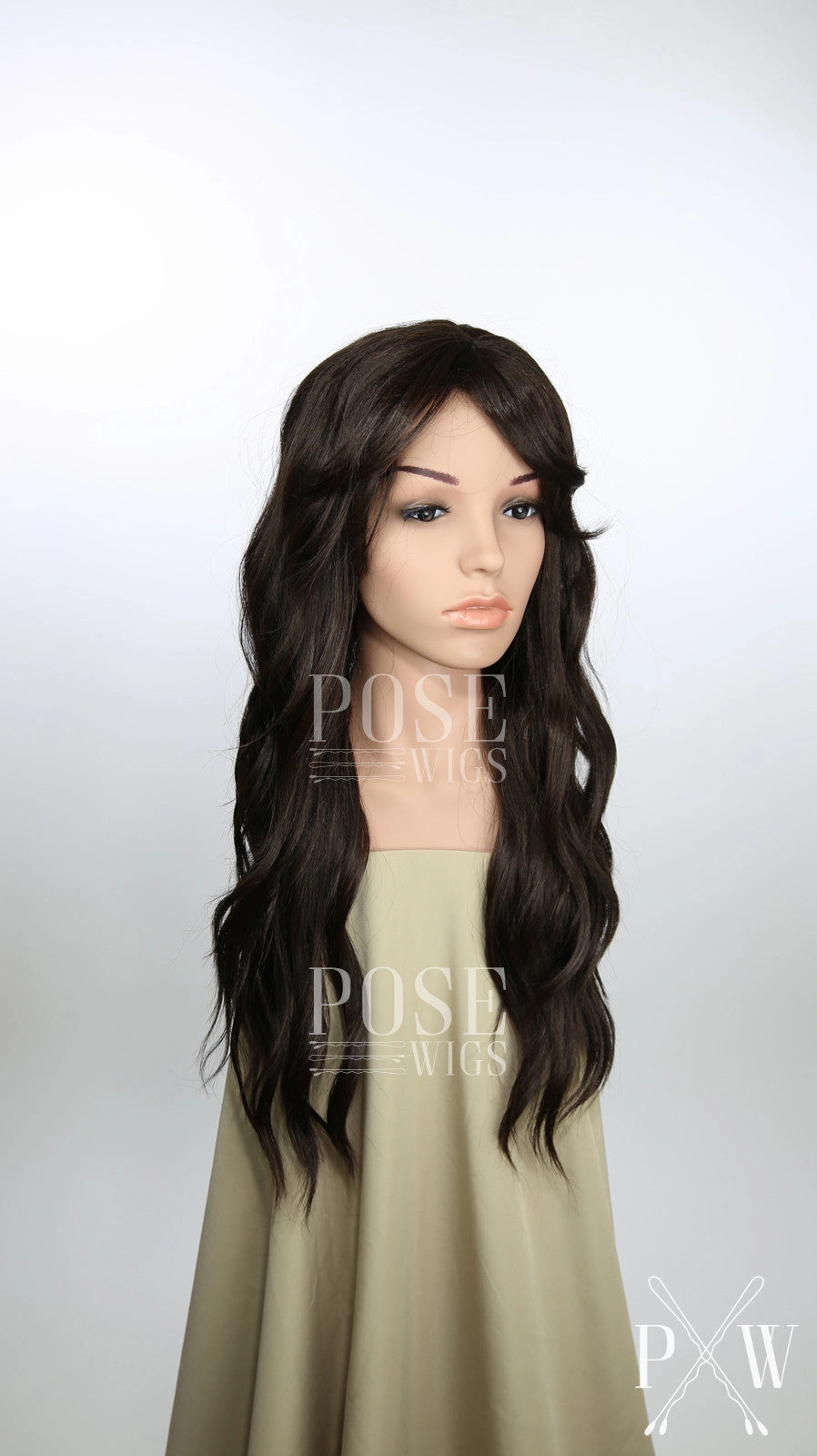 Fantasia Dark Chocolate - Hard Front Wig