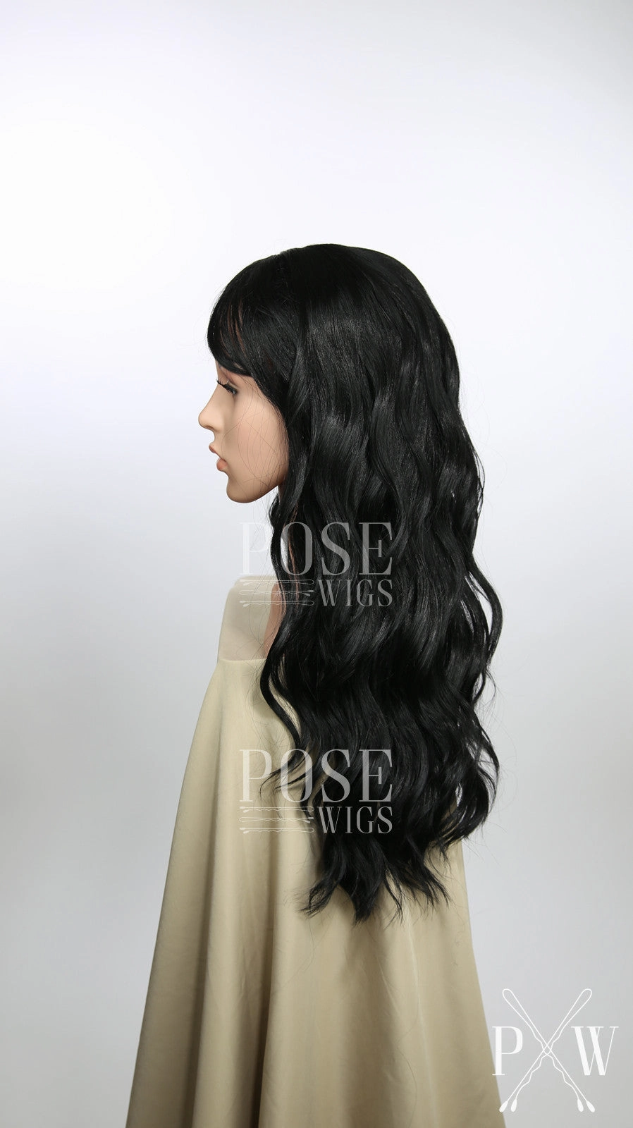 Fantasia Midnight Black - Hard Front Wig
