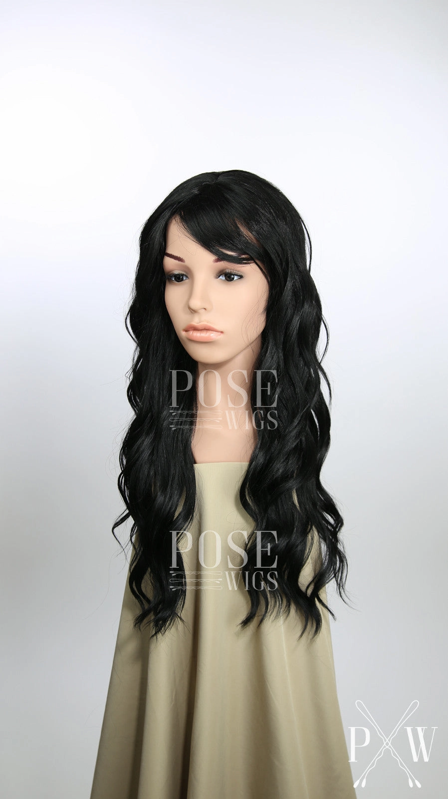 Fantasia Midnight Black - Hard Front Wig