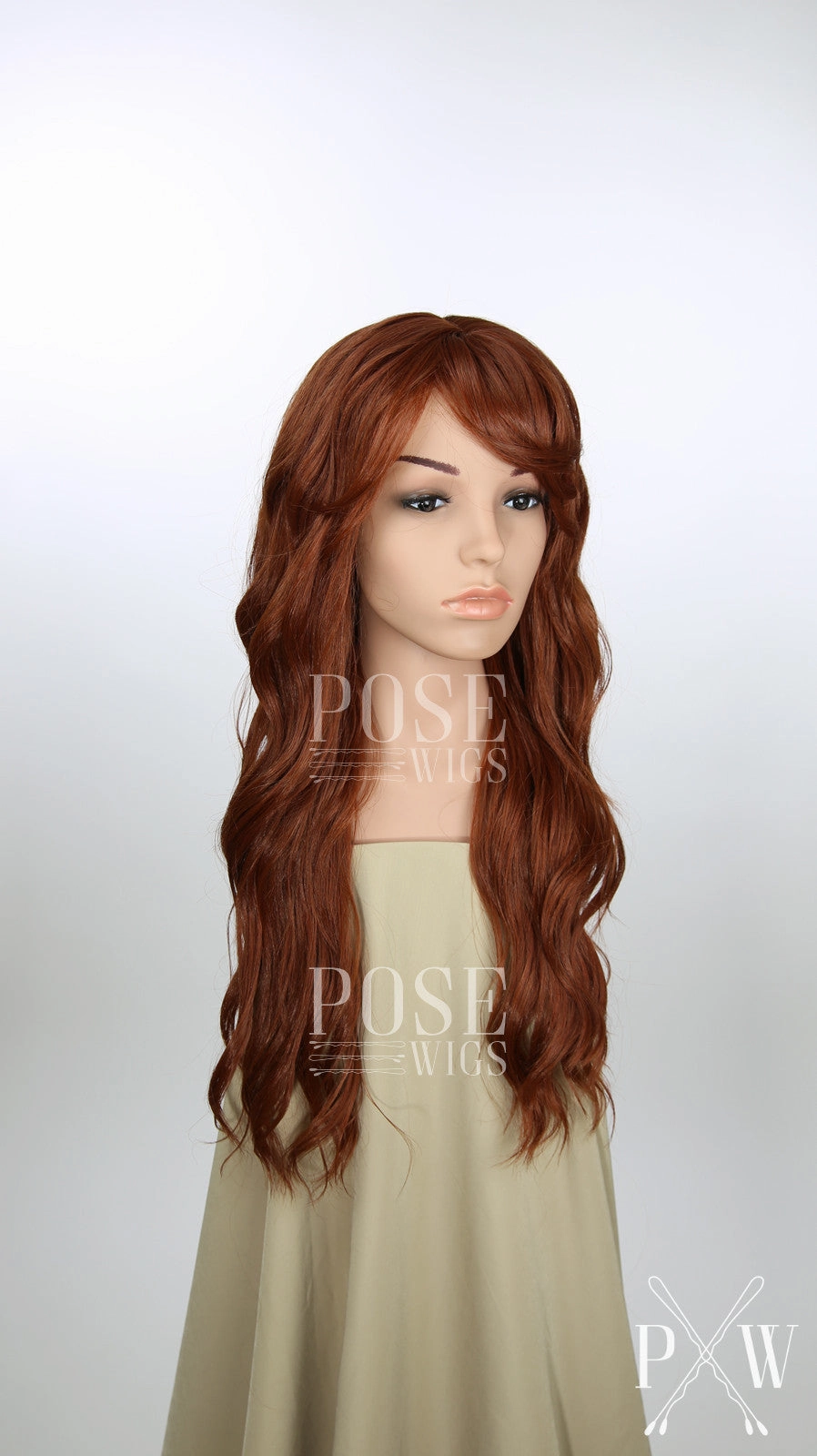 Fantasia Natural Red - Hard Front Wig