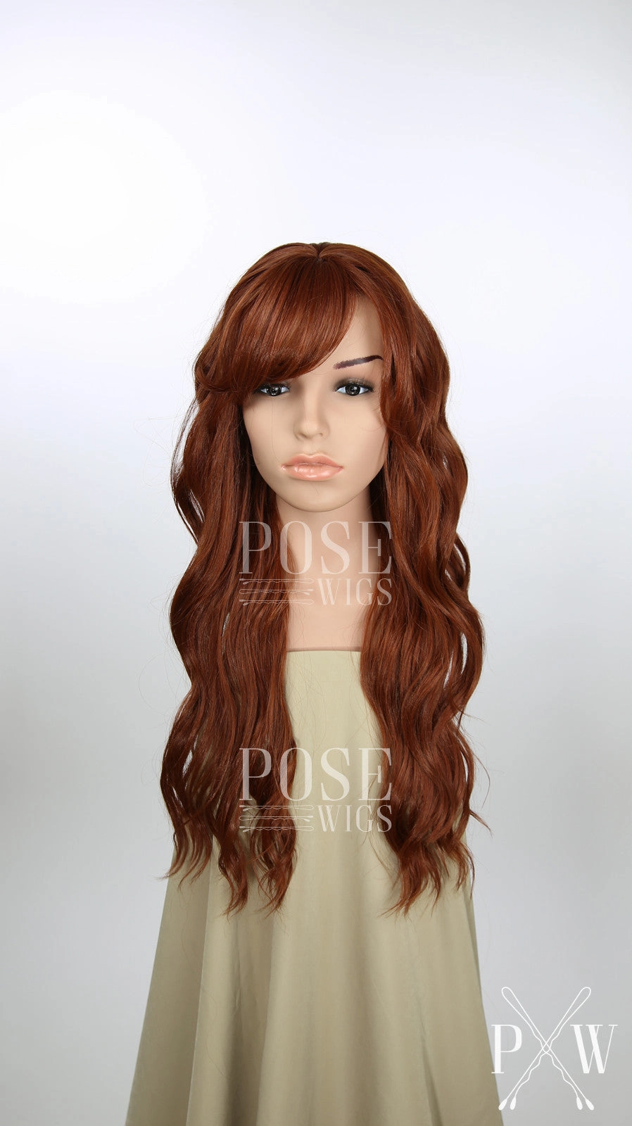 Fantasia Natural Red - Hard Front Wig