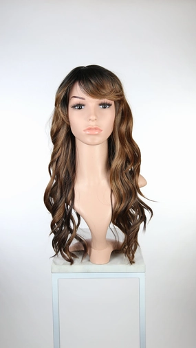 Fantasia Shadow Brown - Hard Front Wig