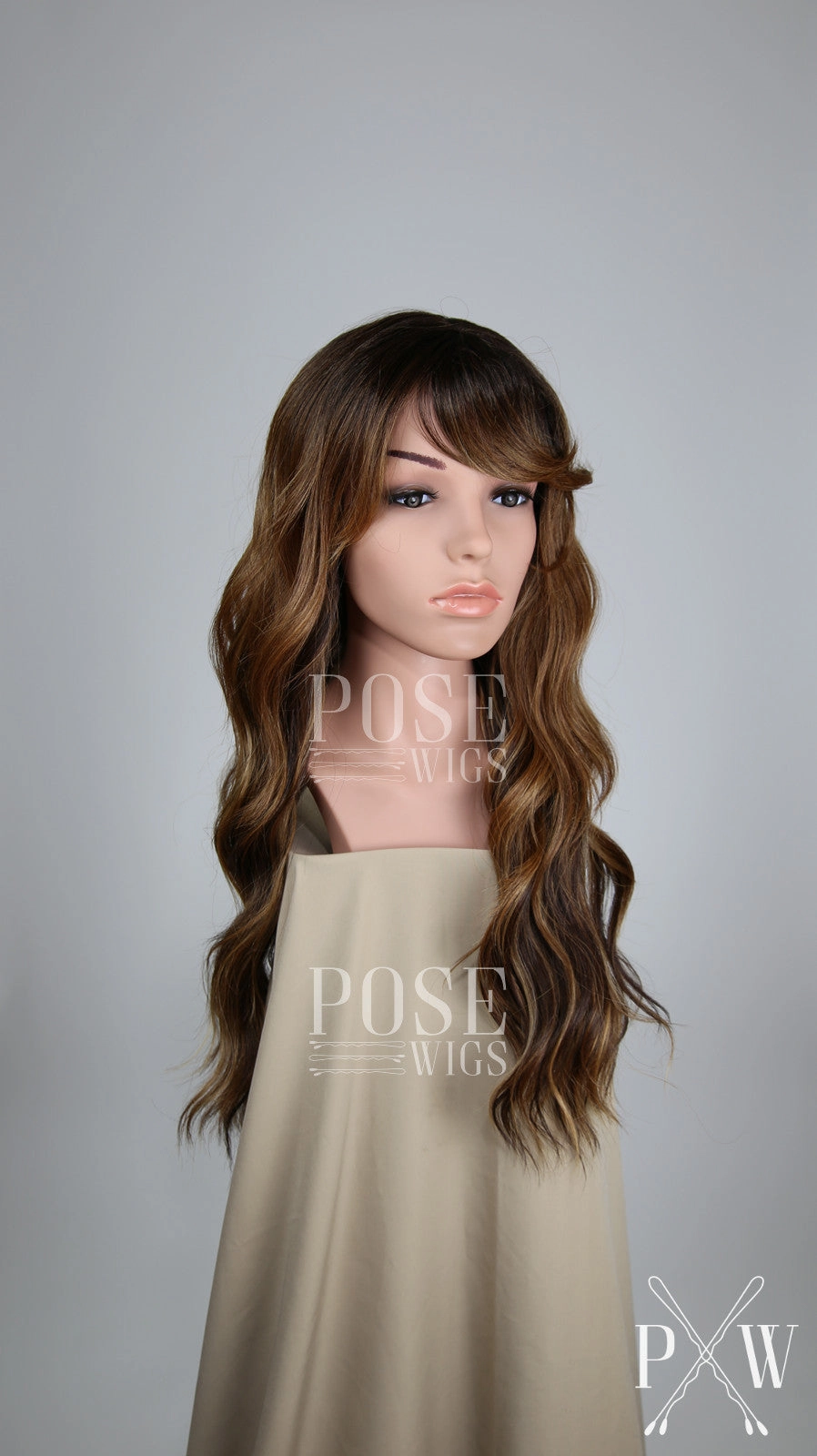 Fantasia Shadow Brown - Hard Front Wig