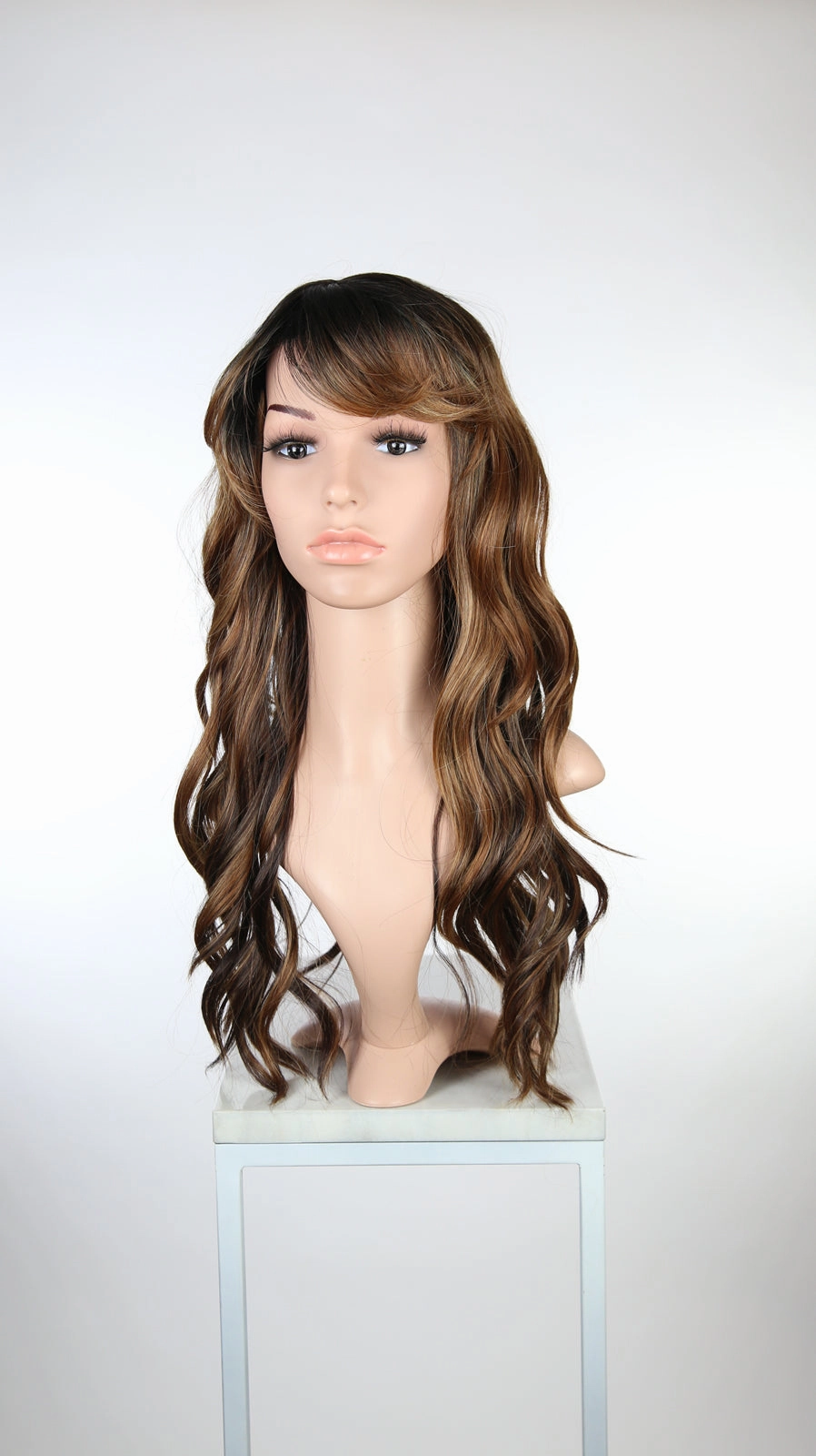 Fantasia Shadow Brown - Hard Front Wig