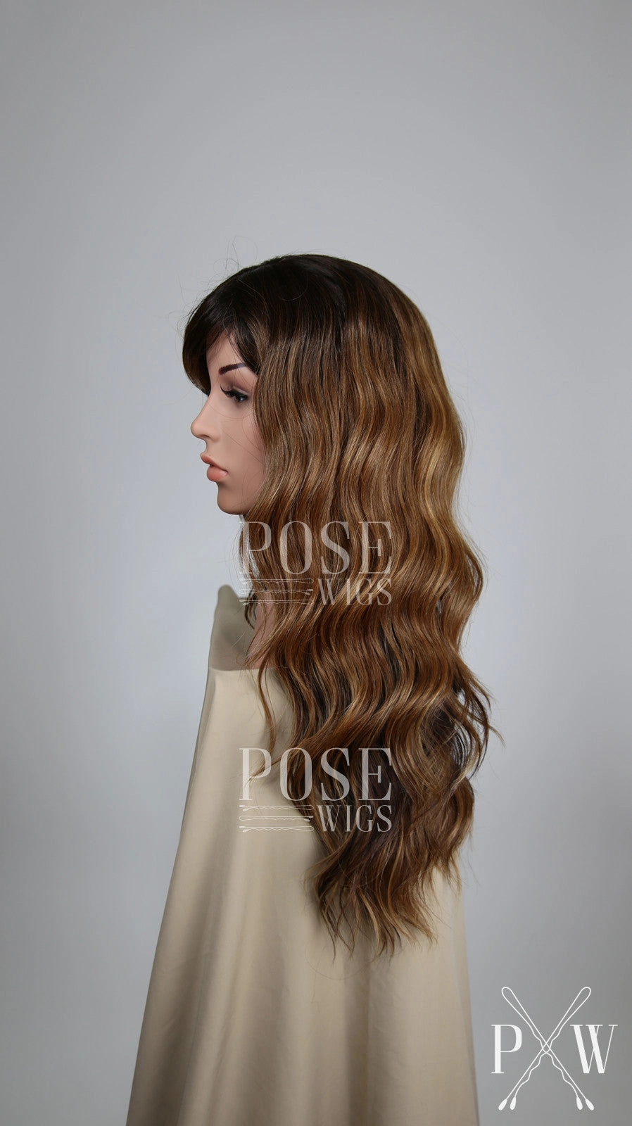 Fantasia Shadow Brown - Hard Front Wig