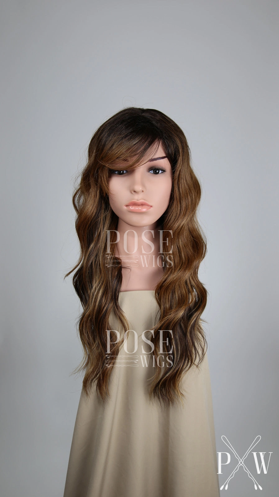 Fantasia Shadow Brown - Hard Front Wig