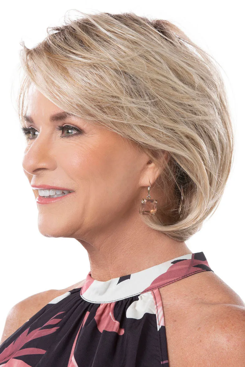 Flattering Wig by Toni Brattin | Plus Cap | Heat Friendly Synthetic