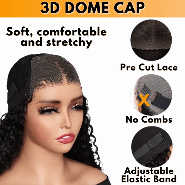 Funky Colored Wigs | Glueless 13x4/6x4.5 Money Piece Mint Green Body Wave HD Transaparent Pre Cut Lace Human Hair Wigs With Breathable Cap Skunk Stripe Air Wig-Geeta Hair