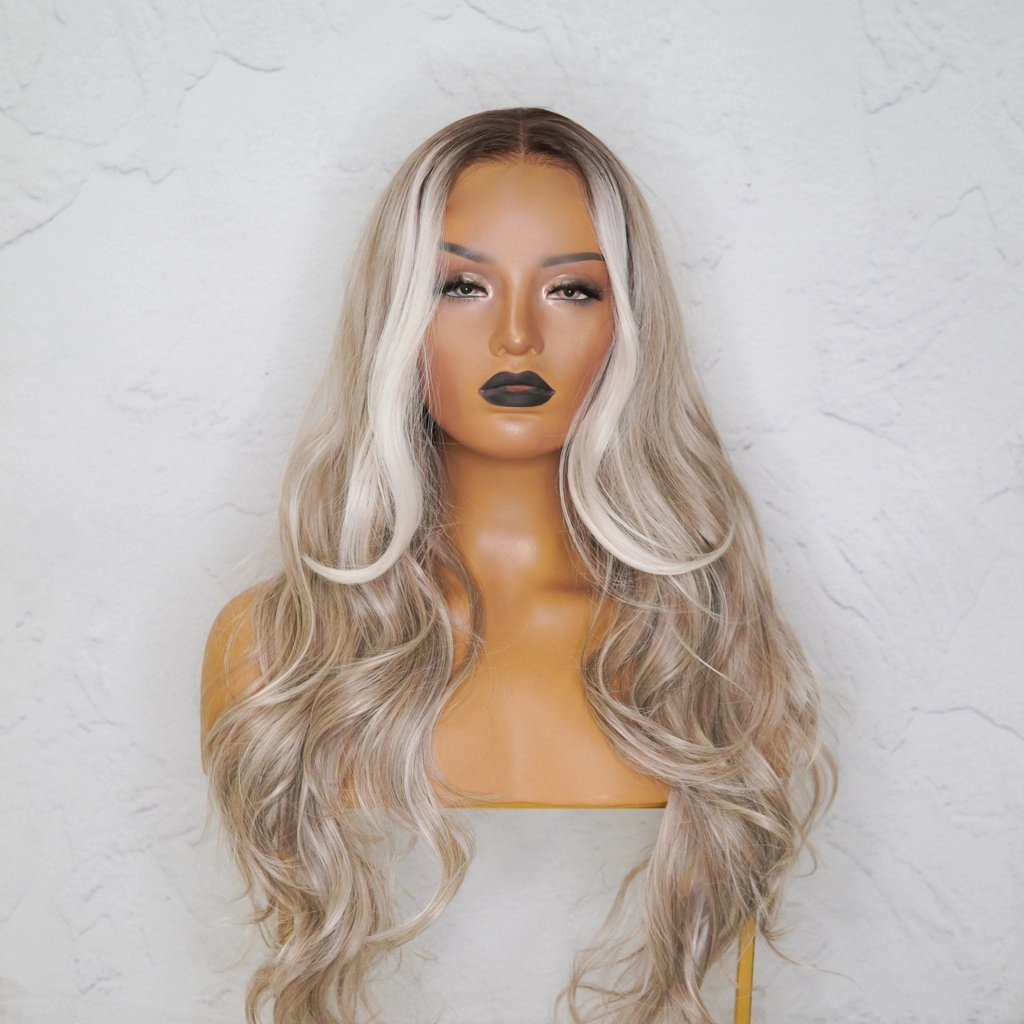 GISELE Ombre Blonde Lace Front Wig