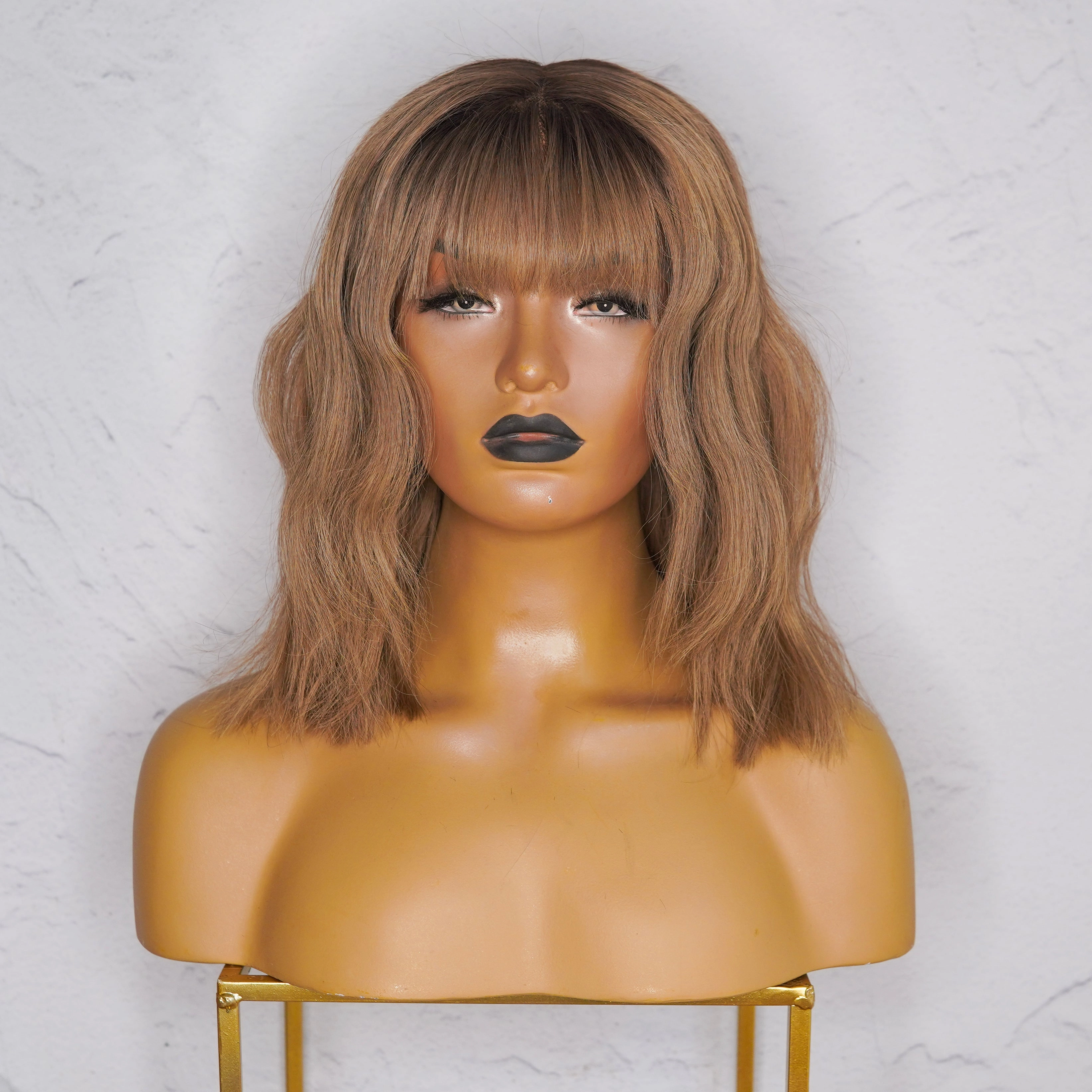 HAZEL Fringe Human Hair Lace Front Wig **READY TO SHIP**