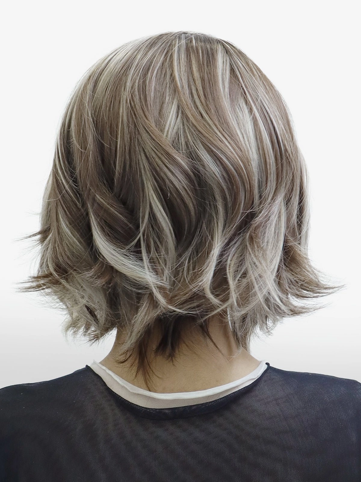 IMstyle Abby short Brown and Blonde Highlight Bob lace Front wig 13*3 -K111-2429