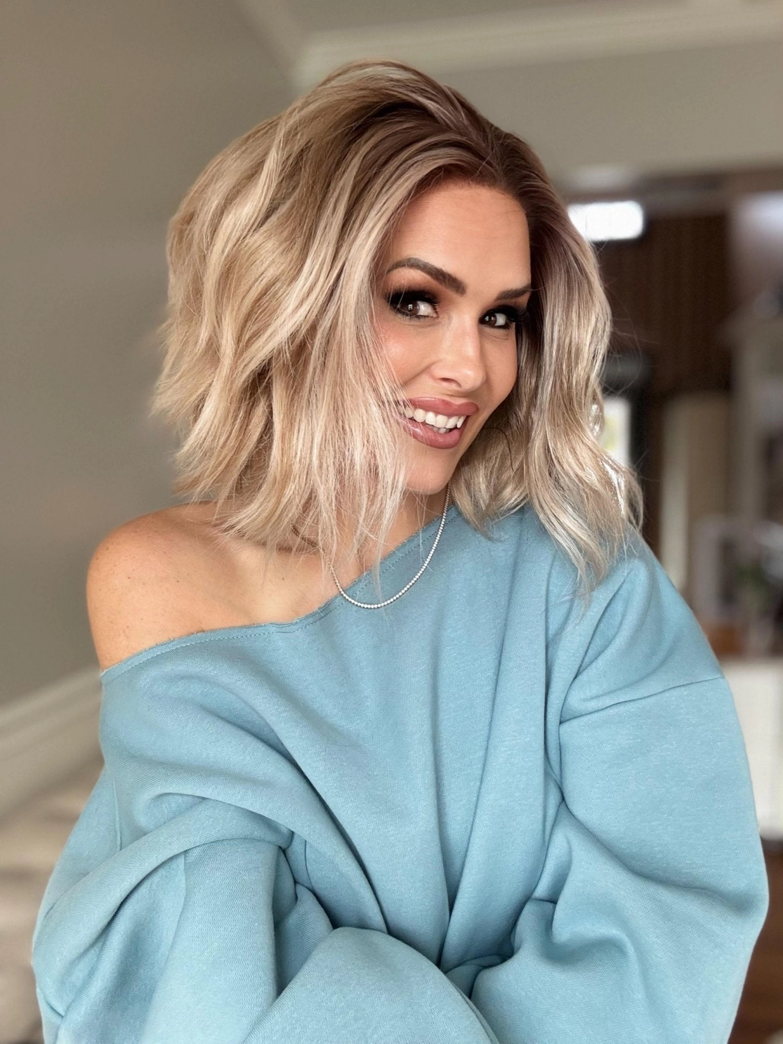 IMstyle New Alma short Blonde Bob lace Front wig 13*3  - K111-2430