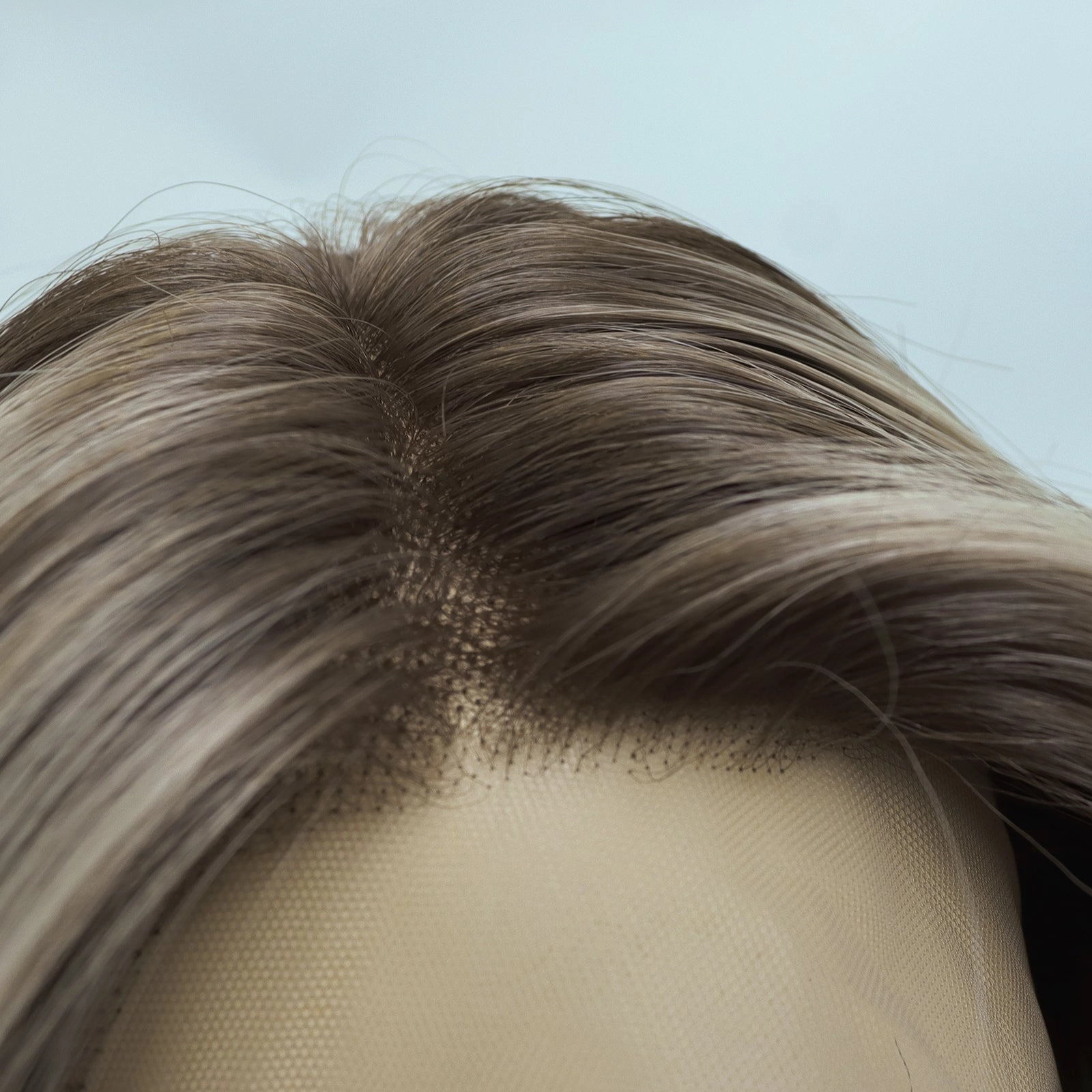 IMstyle Sabrina cool tone blonde with highlight 14inches with layer cut 13*3 free part lace front wigs K141-2183-C13X3