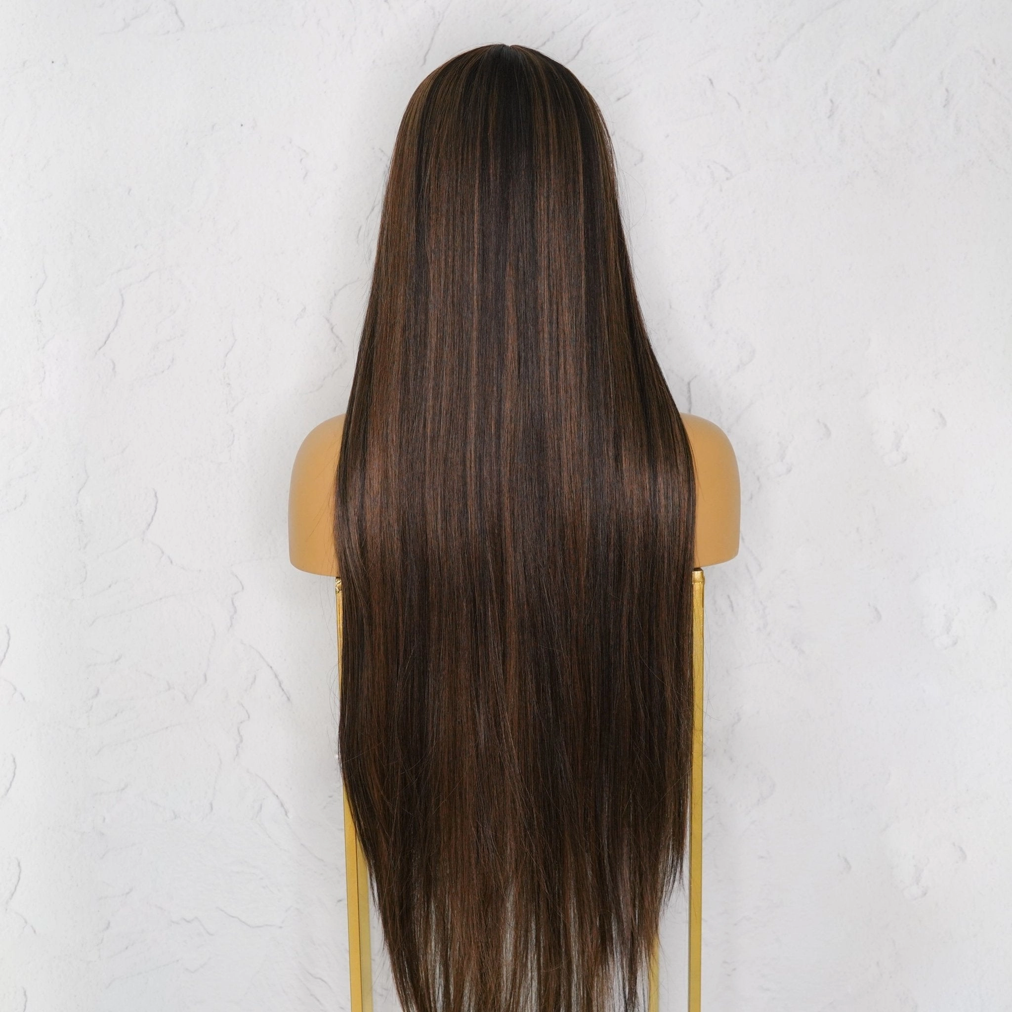 ISABELLE Chocolate 30" Lace Front Wig