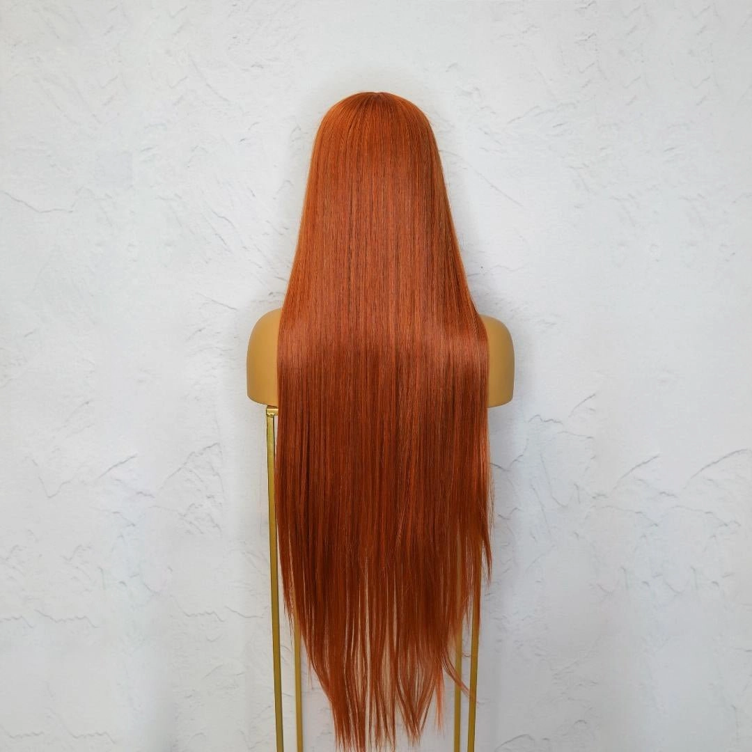 ISABELLE Copper 30" Lace Front Wig