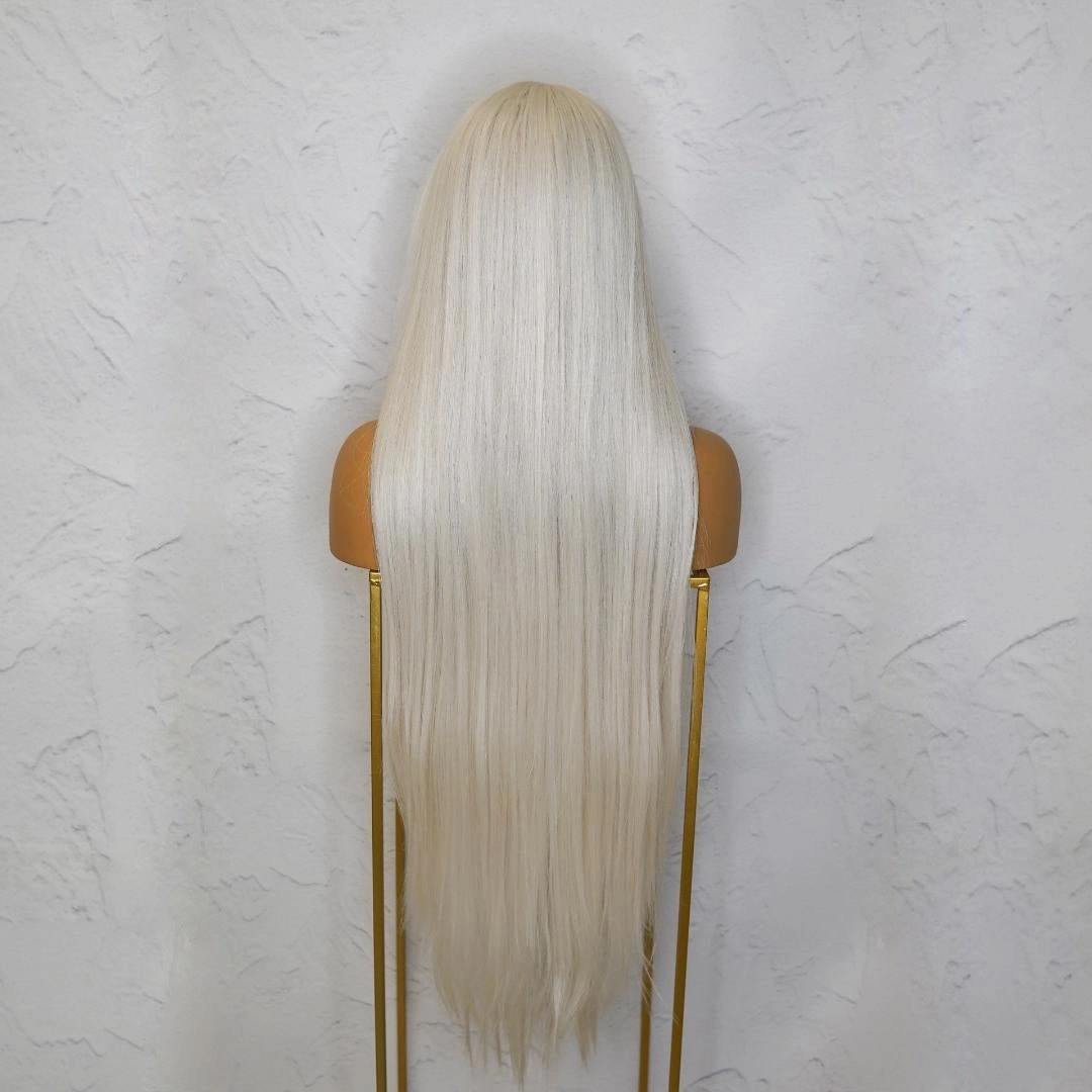 ISABELLE White 30" Lace Front Wig