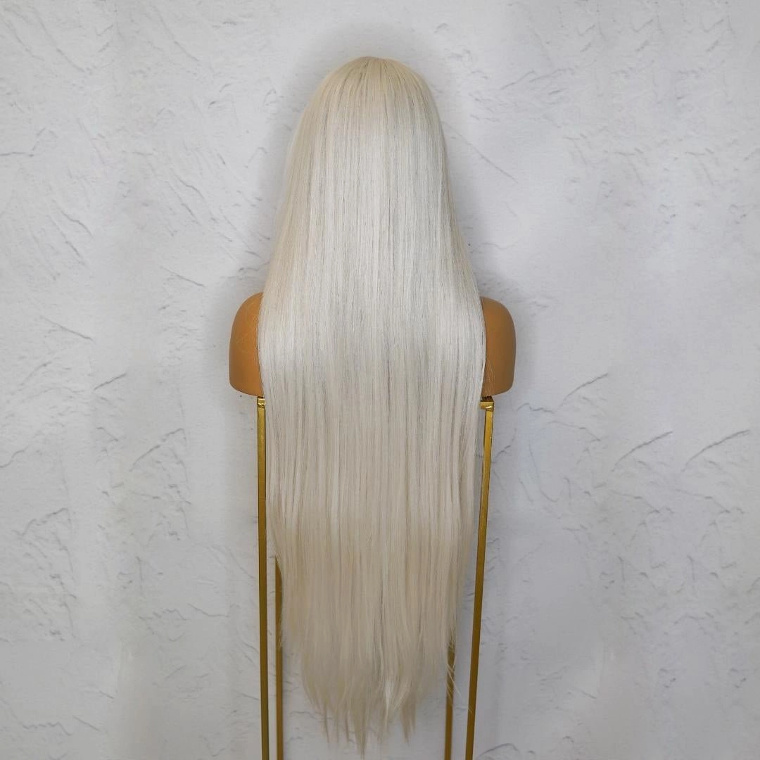 ISABELLE White 30" Lace Front Wig