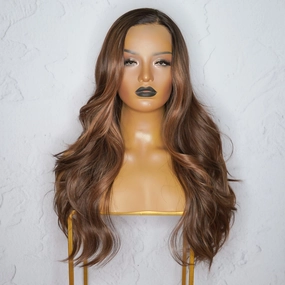 JOCELYN Dark Chocolate 13x6" Ombre Lace Front Wig