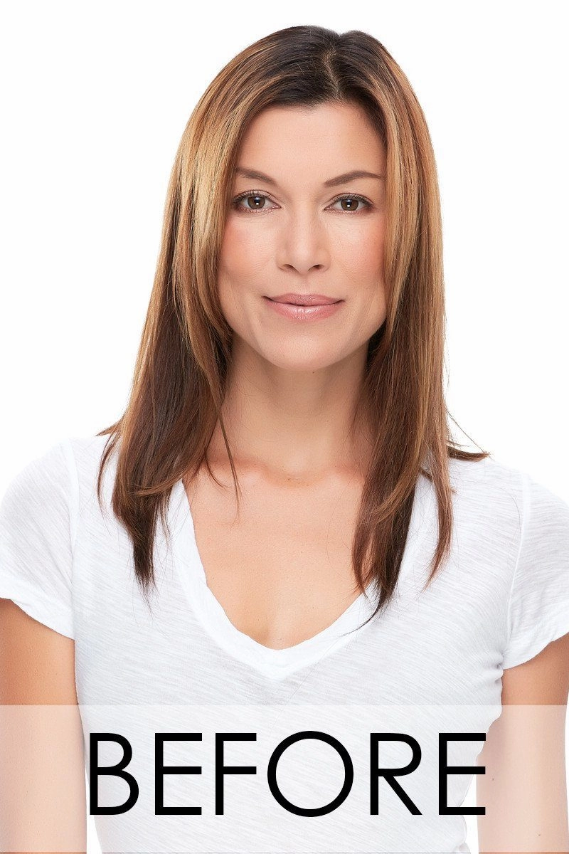 Jon Renau Toppers - Top This 16" (#748) - Remy Human Hair