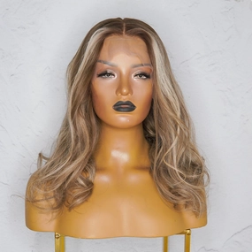 KAI Human Hair Lace Front Wig **READY TO SHIP**