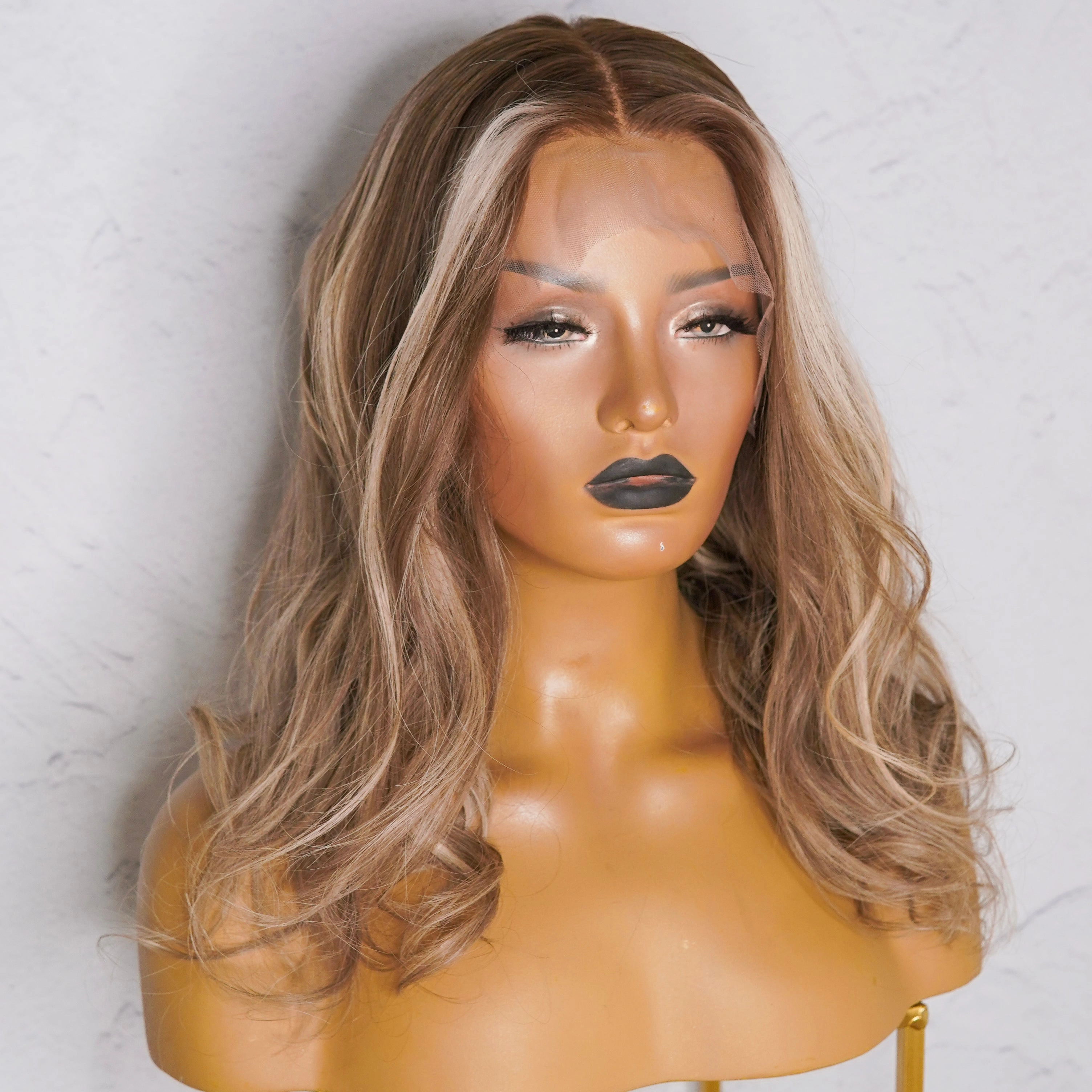 KAI Human Hair Lace Front Wig **READY TO SHIP**