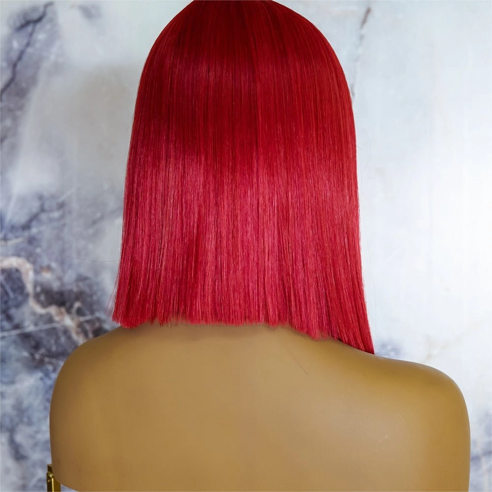LAURA Red Ombre Lace Front Wig