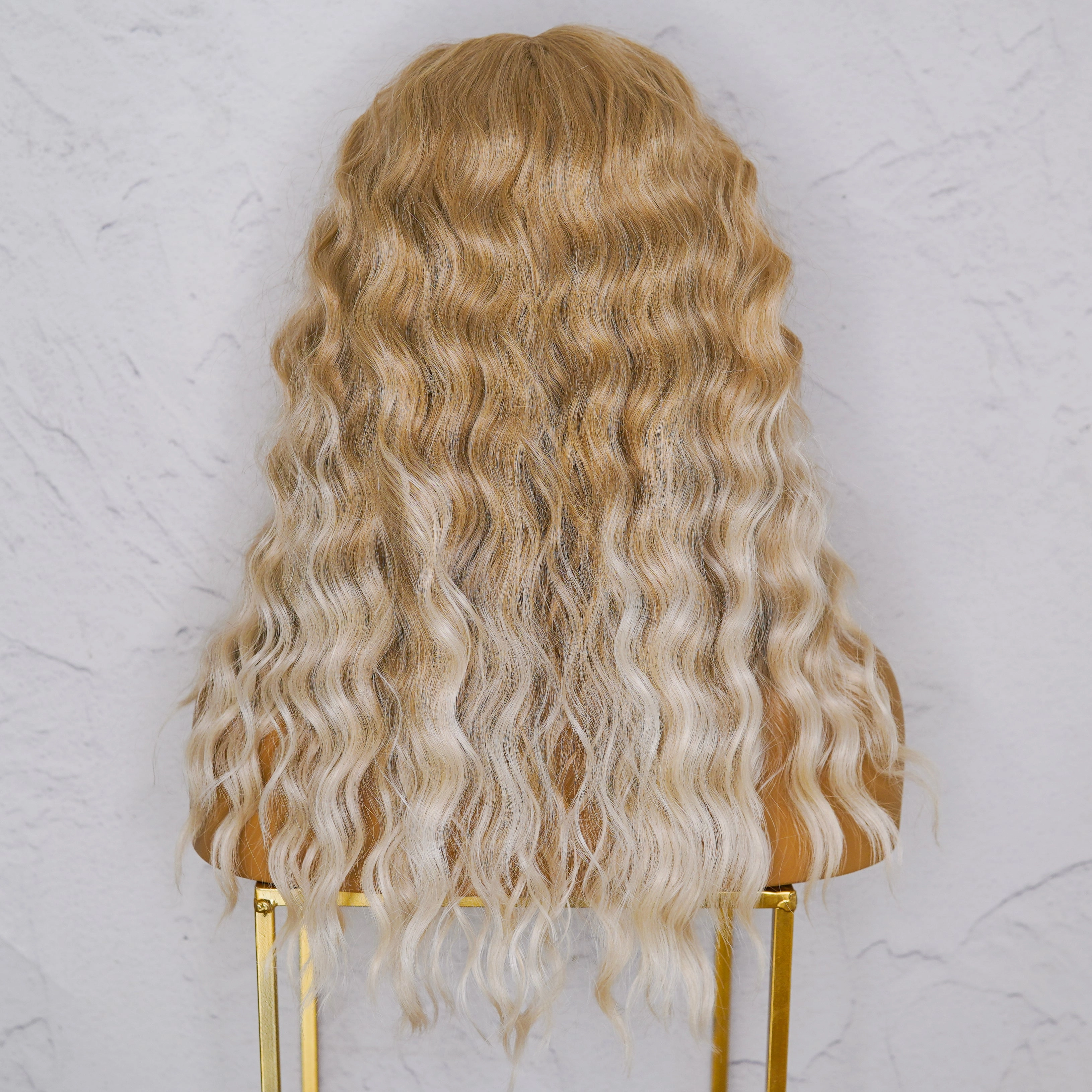 LILY 20" Frosted Blonde Lace Front Wig