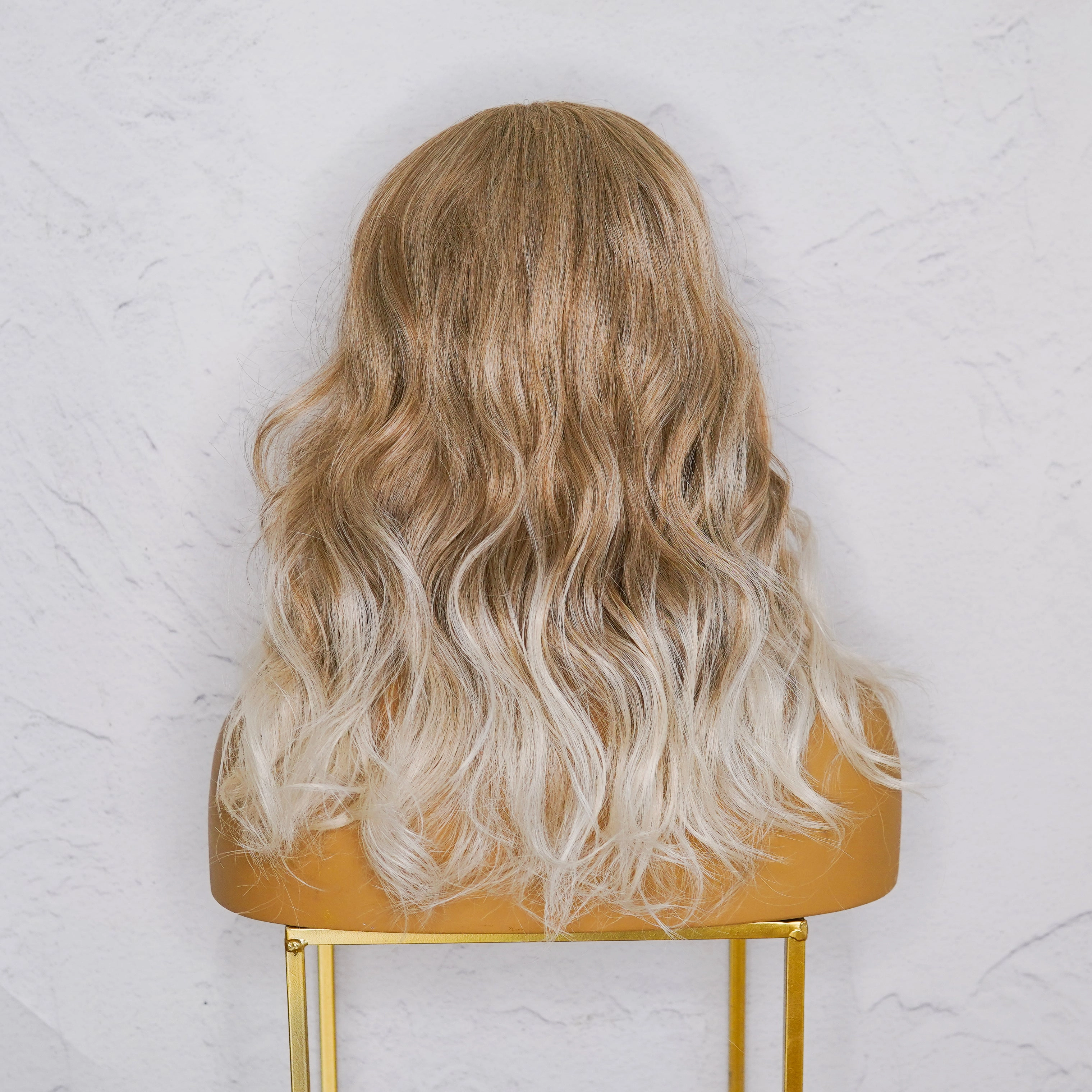 LUCY Frosted Blonde 16" Lace Front Wig