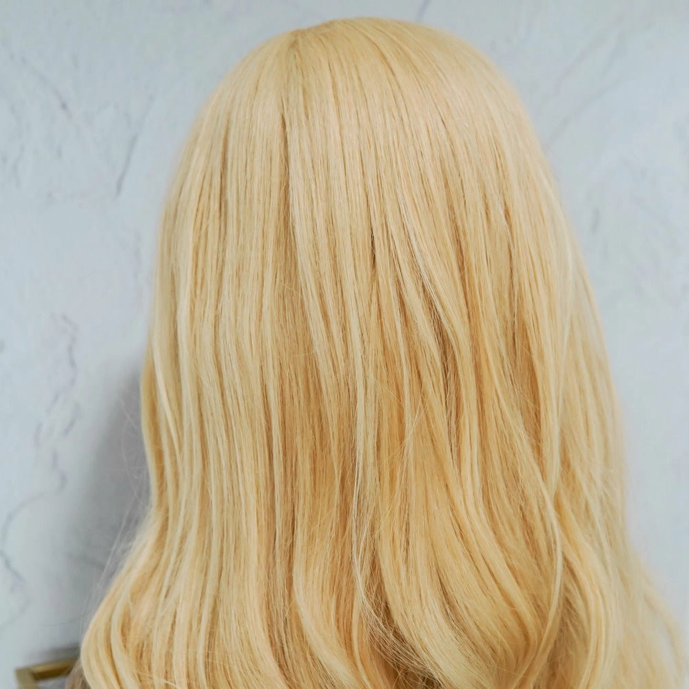 MADISON Blonde Human Hair U Part Wig