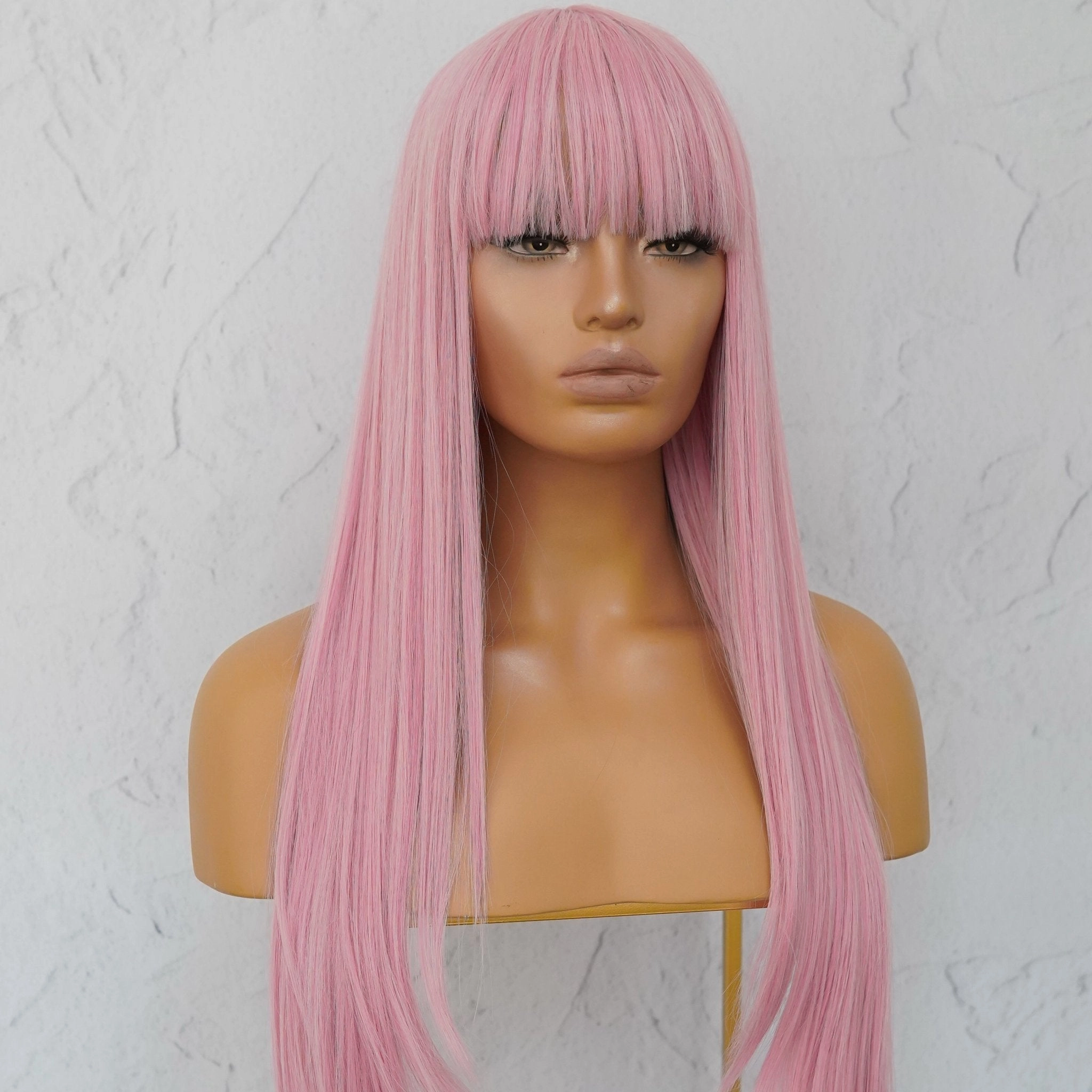 MONTANA Pink Fringe Wig