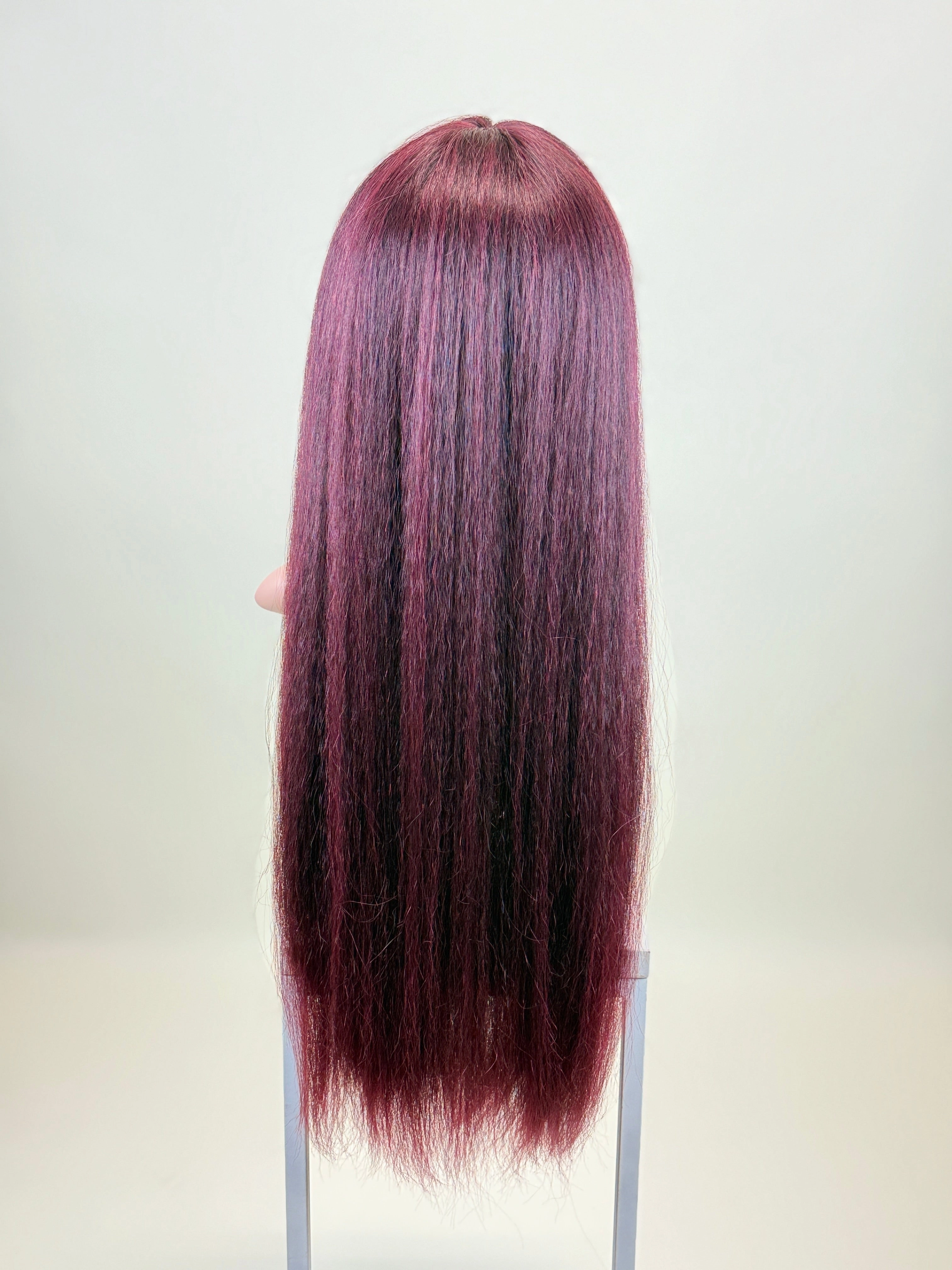 Myra Burgundy Blend - Pre Textured Wig