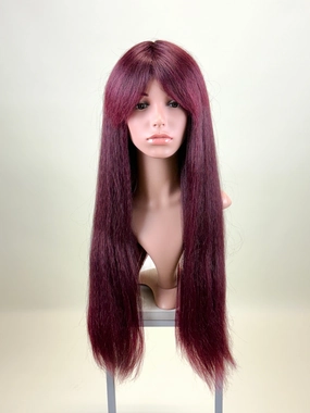 Myra Burgundy Blend - Pre Textured Wig