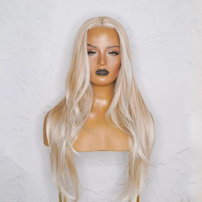 NATALIA Frosted Blonde Lace Front Wig