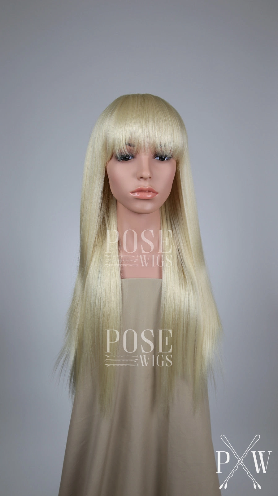 Oasis Bleach Blonde - Hard Front Wig