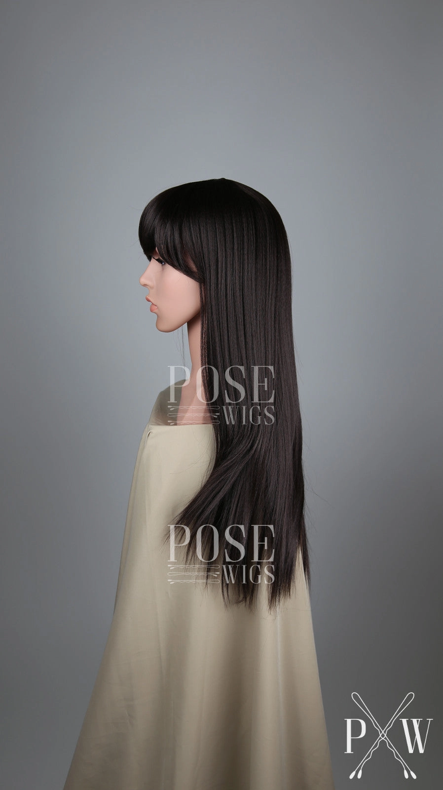 Oasis Dark Chocolate - Hard Front Wig