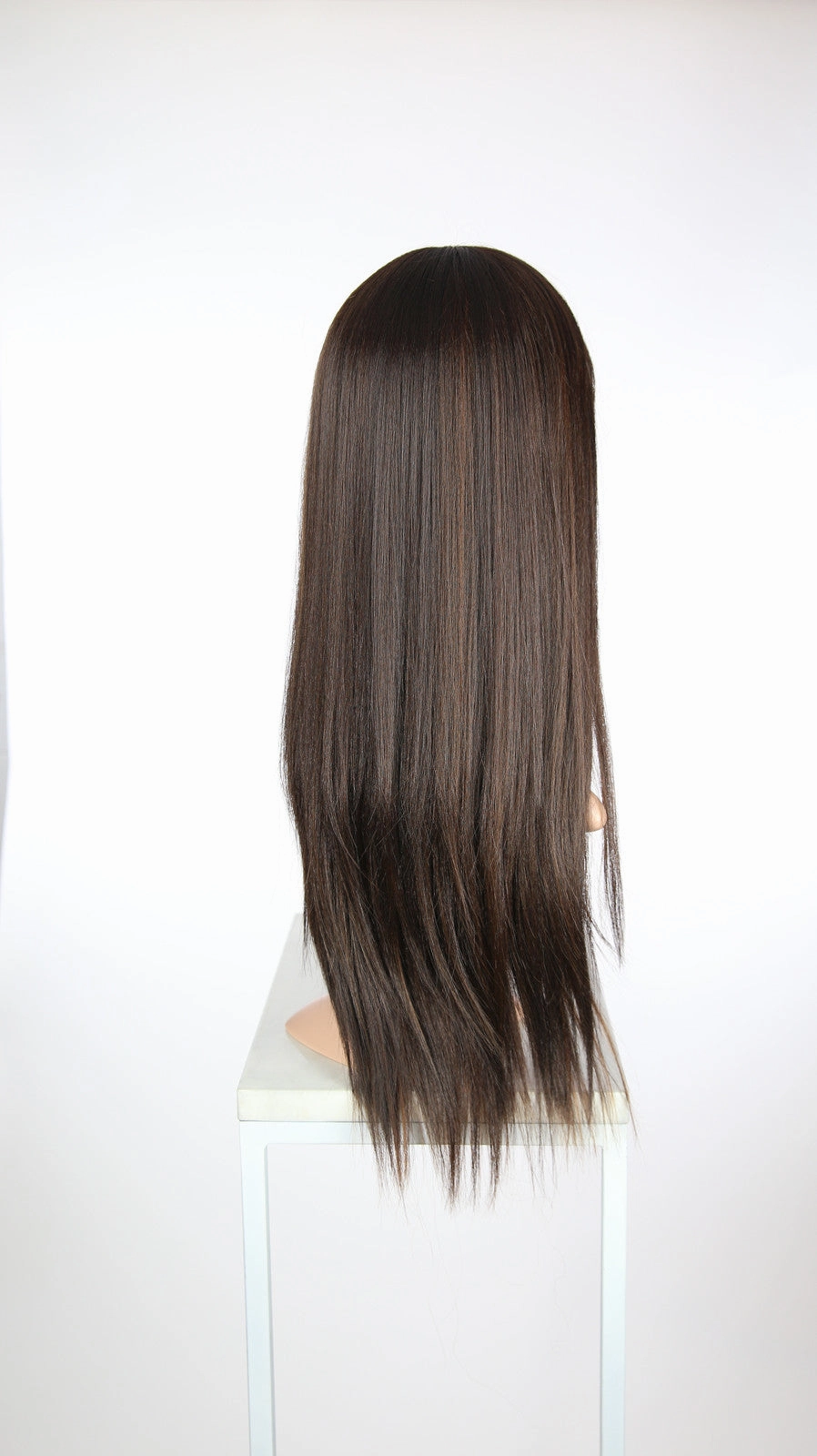Oasis Dark Chocolate with Highlights - Hard Front Wig