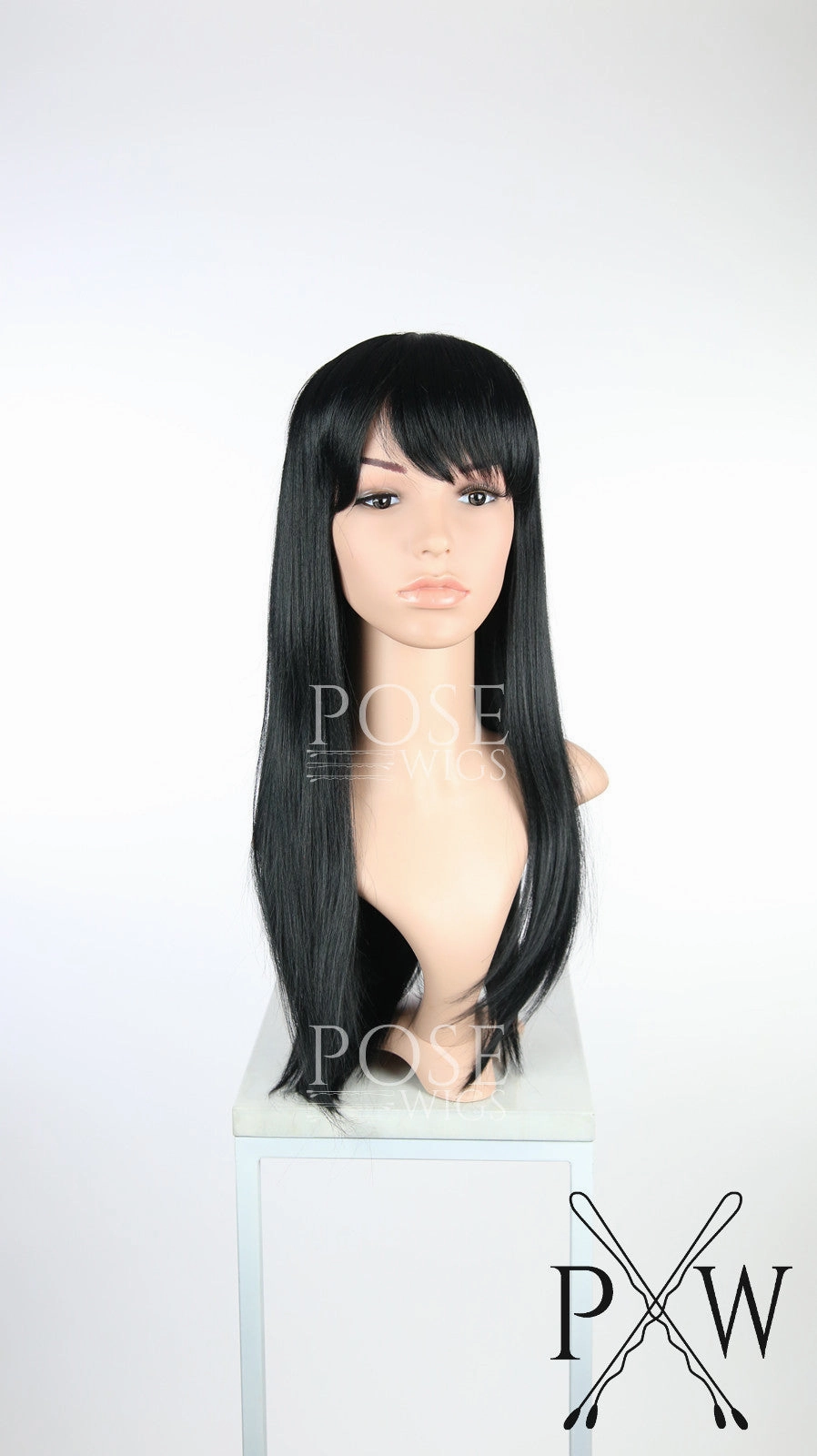 Oasis Midnight Black - Hard Front Wig
