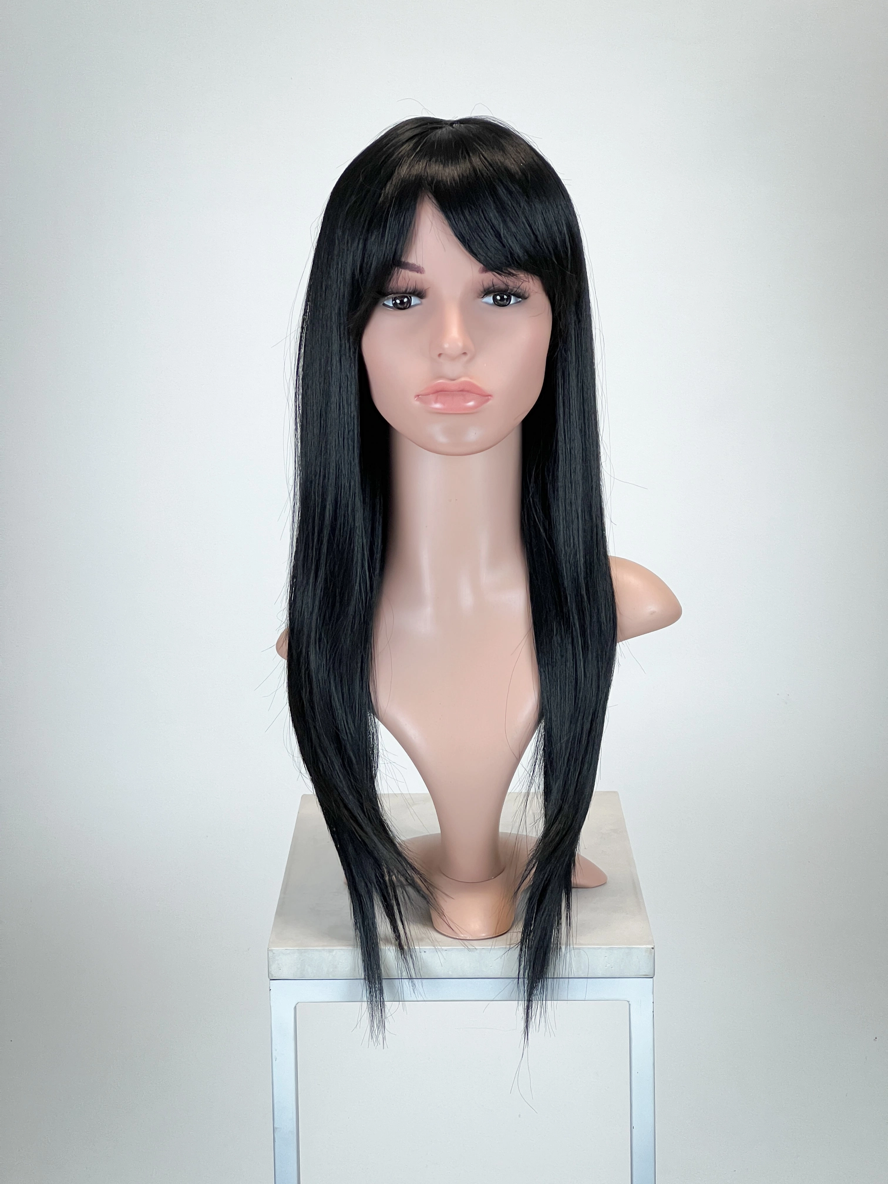 Oasis Midnight Black - Hard Front Wig