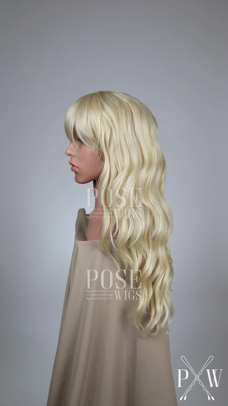 Ophelia Bleach Blonde - Hard Front Wig
