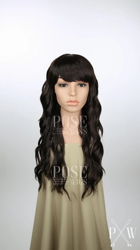 Ophelia Dark Chocolate - Hard Front Wig