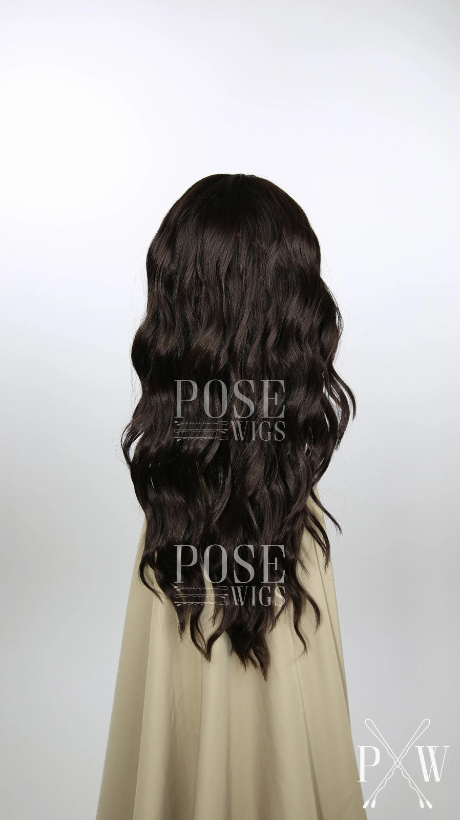 Ophelia Dark Chocolate - Hard Front Wig